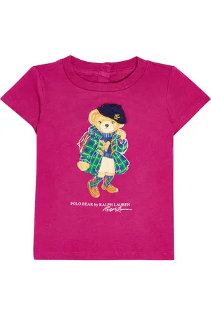 Ralph Lauren Baby - T-shirt Polo Bear in cotone