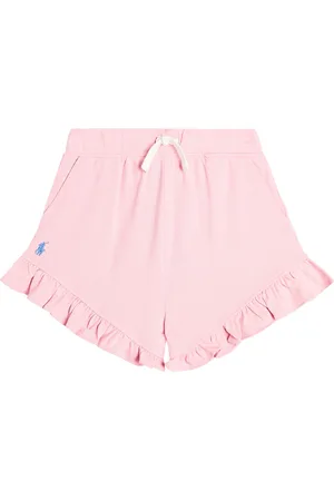 Ralph Lauren Shorts in misto cotone con ruches