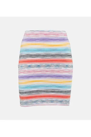 Missoni Minigonna in maglia a righe