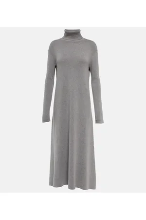 Loro Piana Abito Grassmoor in maglia di cashmere
