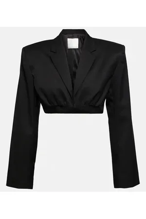 CHRISTOPHER ESBER Blazer cropped in lana