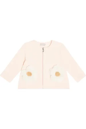 Il gufo Cardigan in misto cotone