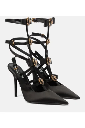 VERSACE Pumps Medusa in raso
