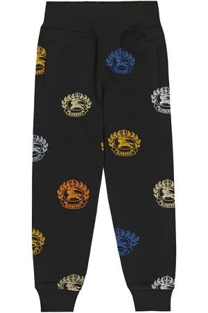 Burberry Pantaloni sportivi con stampa e logo
