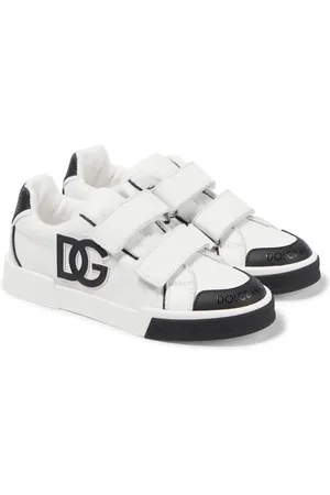 Dolce & Gabbana Sneakers in pelle con logo