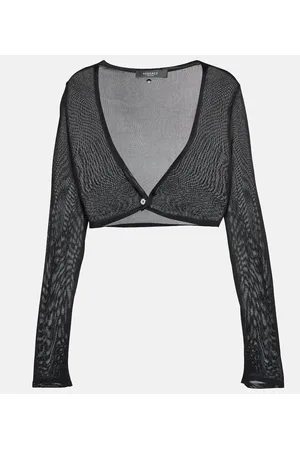 VERSACE Cardigan cropped Medusa