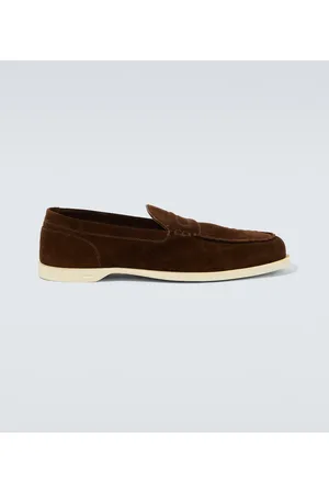 JOHN LOBB Mocassini Pace in suede