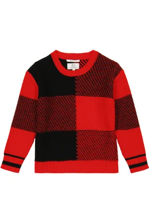 Woolrich Pullover a quadri in misto lana