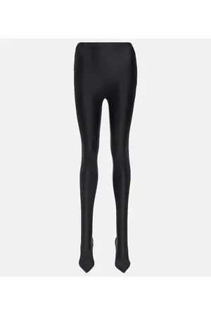 Balenciaga Leggings Hourglass con scarpe