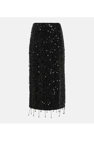 Simkhai Gonna midi Gisele con paillettes