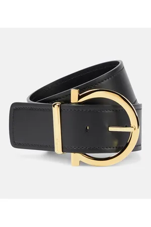 Salvatore Ferragamo Cintura Gancini in pelle