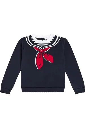 PATACHOU Pullover Marine in cotone