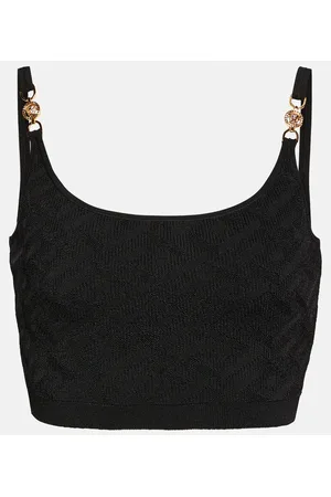 VERSACE Top bralette La Greca Medusa 