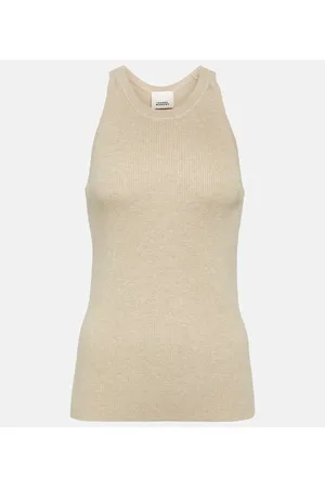Isabel Marant Tank top Merry in maglia a coste