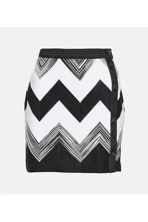 Missoni Minigonna in maglia a zig-zag