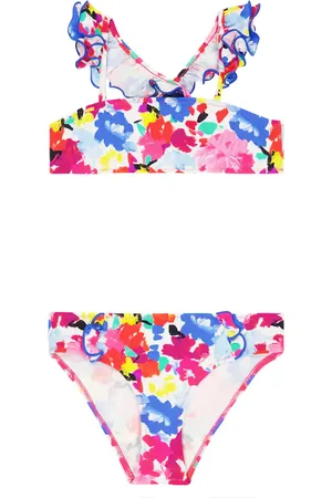 Il gufo Bikini con stampa floreale