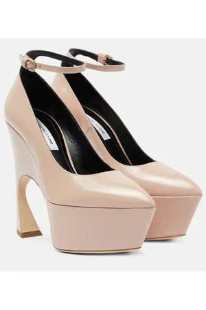 Victoria Beckham Pumps in pelle con plateau
