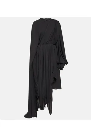 Balenciaga Miniabito asimmetrico in crêpe