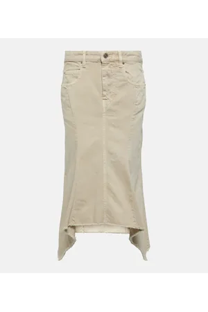 Isabel Marant Gonna midi di jeans Nyda