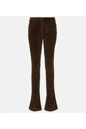 Dolce & Gabbana Pantaloni flared a vita bassa