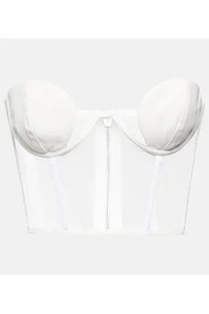Nensi Dojaka Bridal - Bustier in crêpe