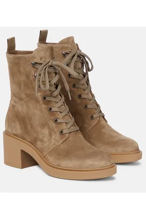 Gianvito Rossi Stivaletti Foster in suede