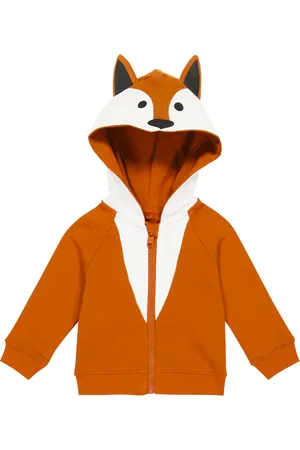 Stella McCartney Baby - Felpa in cotone con cappuccio e stampa