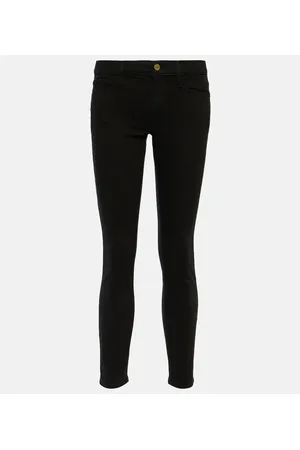 Frame Jeans skinny Le Color Crop a vita alta