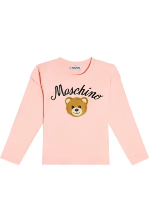 Moschino T-shirt in misto cotone con stampa
