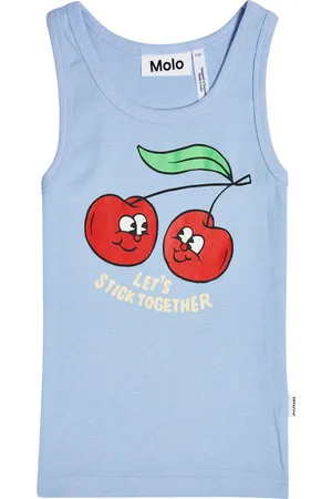 Molo Tank top Rosie in jersey di cotone