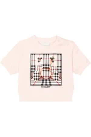 Burberry Baby - T-shirt in cotone con stampa