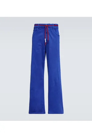 Marni Pantaloni regular in misto cotone