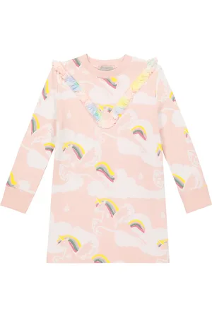 Stella McCartney Abito in cotone con stampa