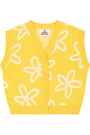 Jelly Mallow Gilet in cotone con stampa