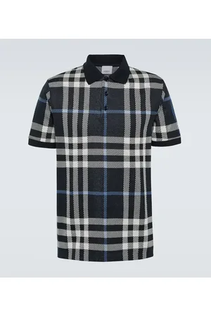 Burberry Polo in cotone a quadri