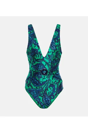 ZIMMERMANN Costume intero con stampa paisley