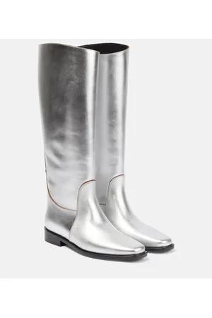 Khaite Stivali da equitazione Wooster in pelle
