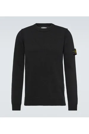 Stone Island Pullover Compass in misto lana