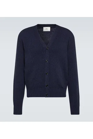 Ami Cardigan in cashmere e lana