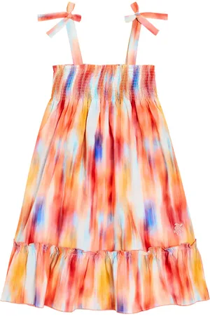 Vilebrequin Abito Gloss in cotone tie-dye