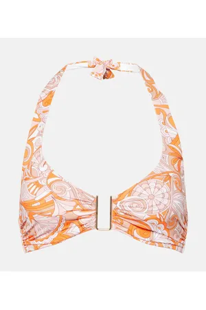 Melissa Odabash Top bikini Colombia con stampa
