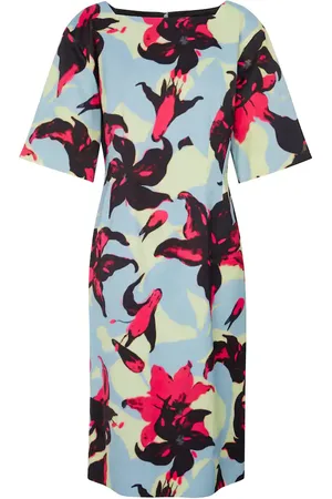 DRIES VAN NOTEN Abiti midi a stampa floreale