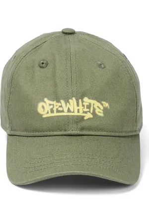OFF-WHITE Cappello da baseball in cotone con logo