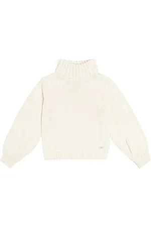 Chloé Chloé Kids Dolcevita in cotone e lana
