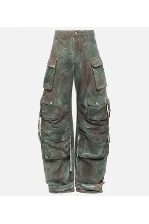 The Attico Pantaloni di jeans cargo Fern