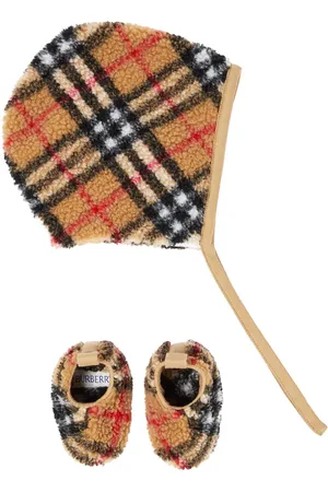 Burberry Baby - Cappello e scarpine Burberry Check