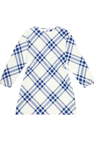 Burberry Abito in cotone a quadri