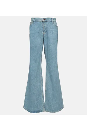 MAGDA BUTRYM Jeans flared a vita bassa