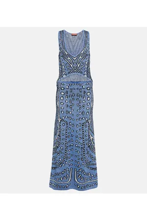 Altuzarra Abito midi Hannah in maglia jacquard