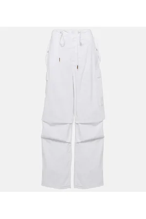 NILI LOTAN Pantaloni cargo Lison in gabardine